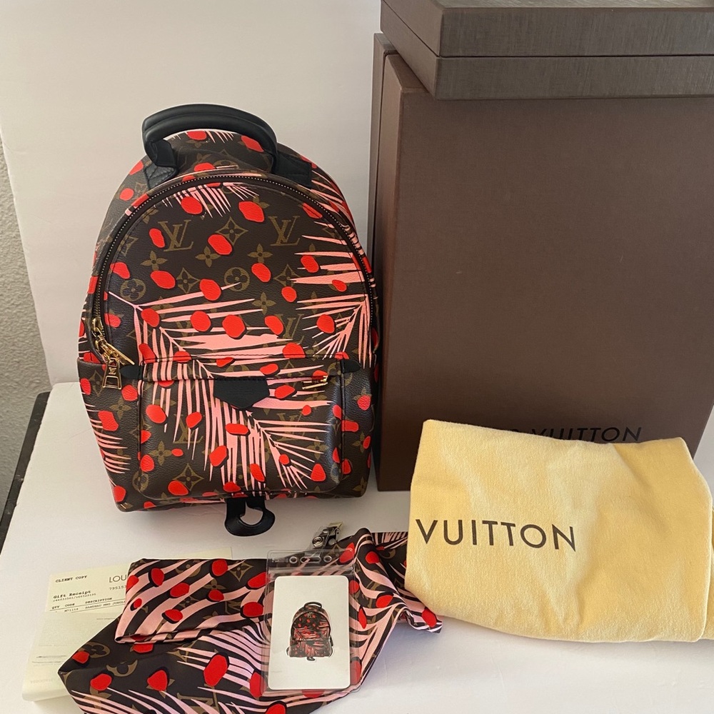Louis Vuitton palm spring PM & bandeau JUNGLE DOT